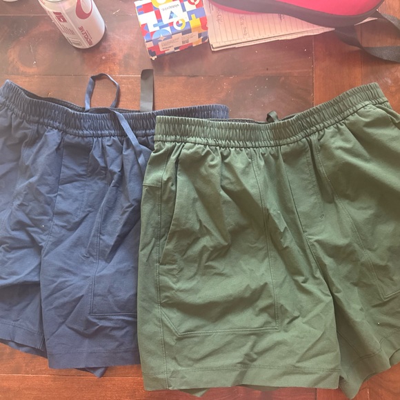 lululemon athletica Other - Green and Blue Lululemon medium athletic Shorts